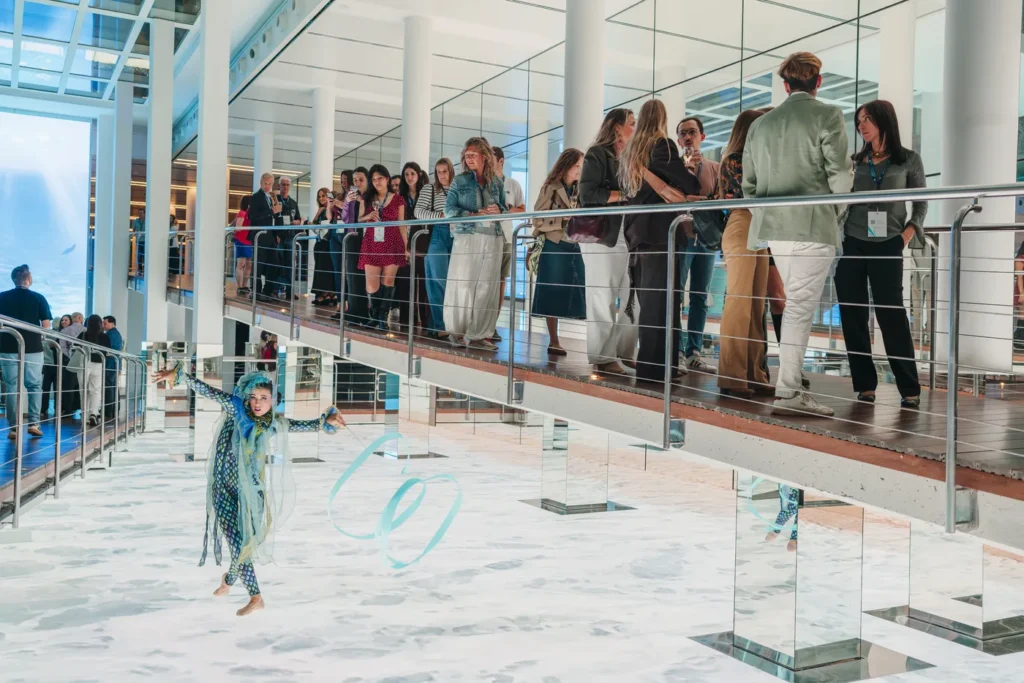 pasarela entrada escenica led elegante evento